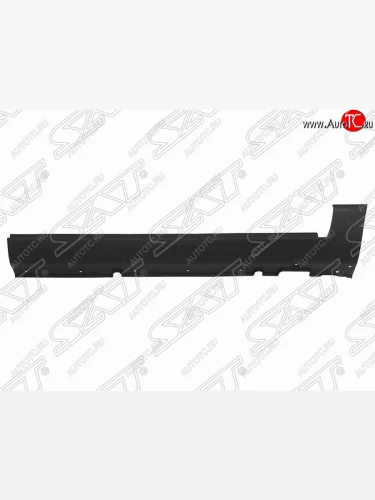Правый порог пластиковый SAT (передняя часть) KIA Sportage  2 JE,KM (2004-2010) дорестайлинг,  рестайлинг
