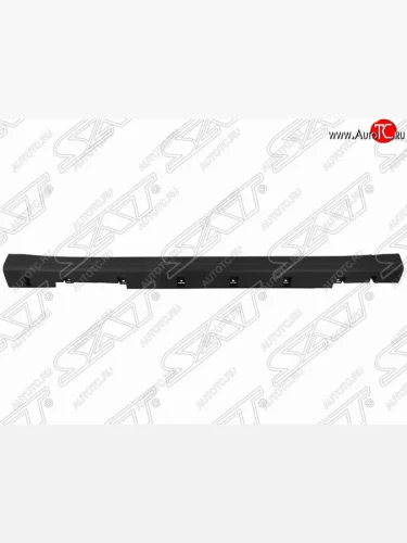 Правый порог пластиковый SAT Nissan Tiida 1 C11 хэтчбэк дорестайлинг, Япония (2004-2007)