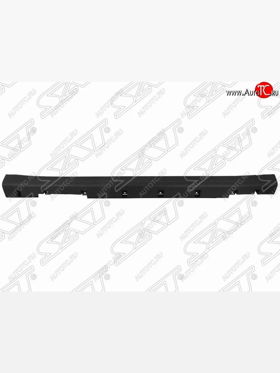 Правый порог пластиковый SAT  Nissan Tiida (2004-2014) 1 C11 (Неокрашенный)  в Керчи Республика Крым