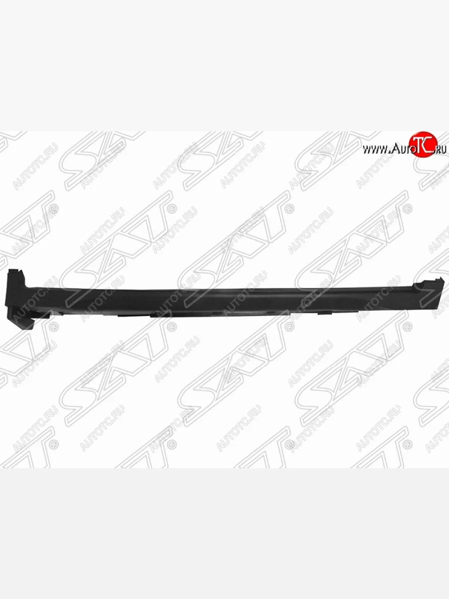 Правый порог пластиковый SAT Nissan X-trail 3 T32 рестайлинг (2017-2022) (Неокрашенный)  в Воронеже Воронежской области