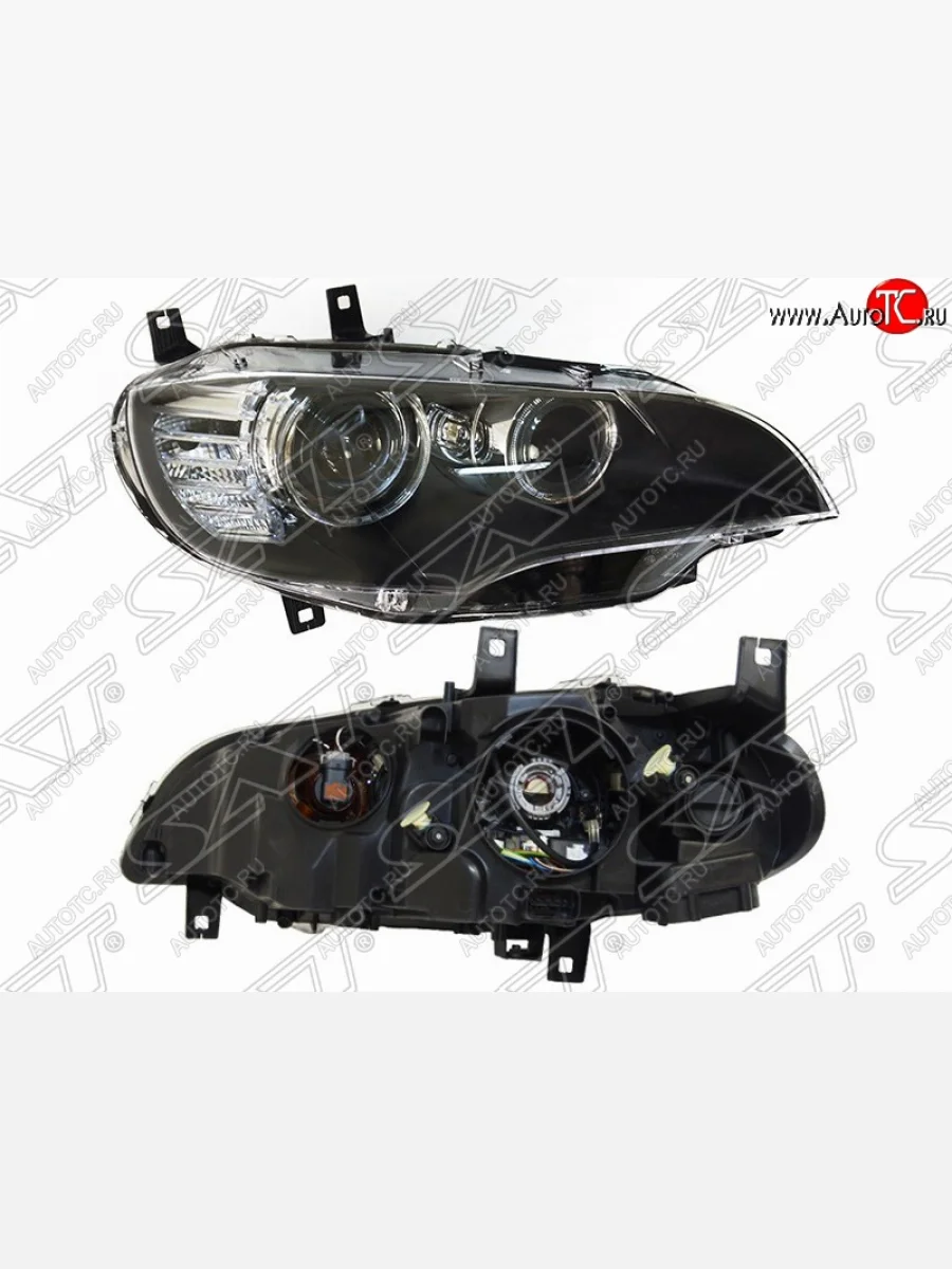 Правая фара передняя SAT (AFS, ксенон) BMW X6 E71 рестайлинг (2012-2014)  в Самаре Самарской области