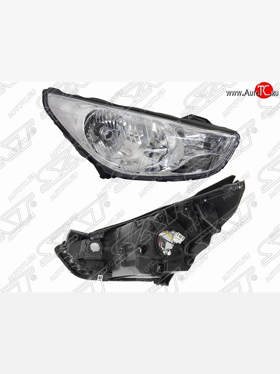 Правая фара передняя SAT (под электрокорректор) Hyundai Tucson LM (2010-2017)  в Самаре Самарской области