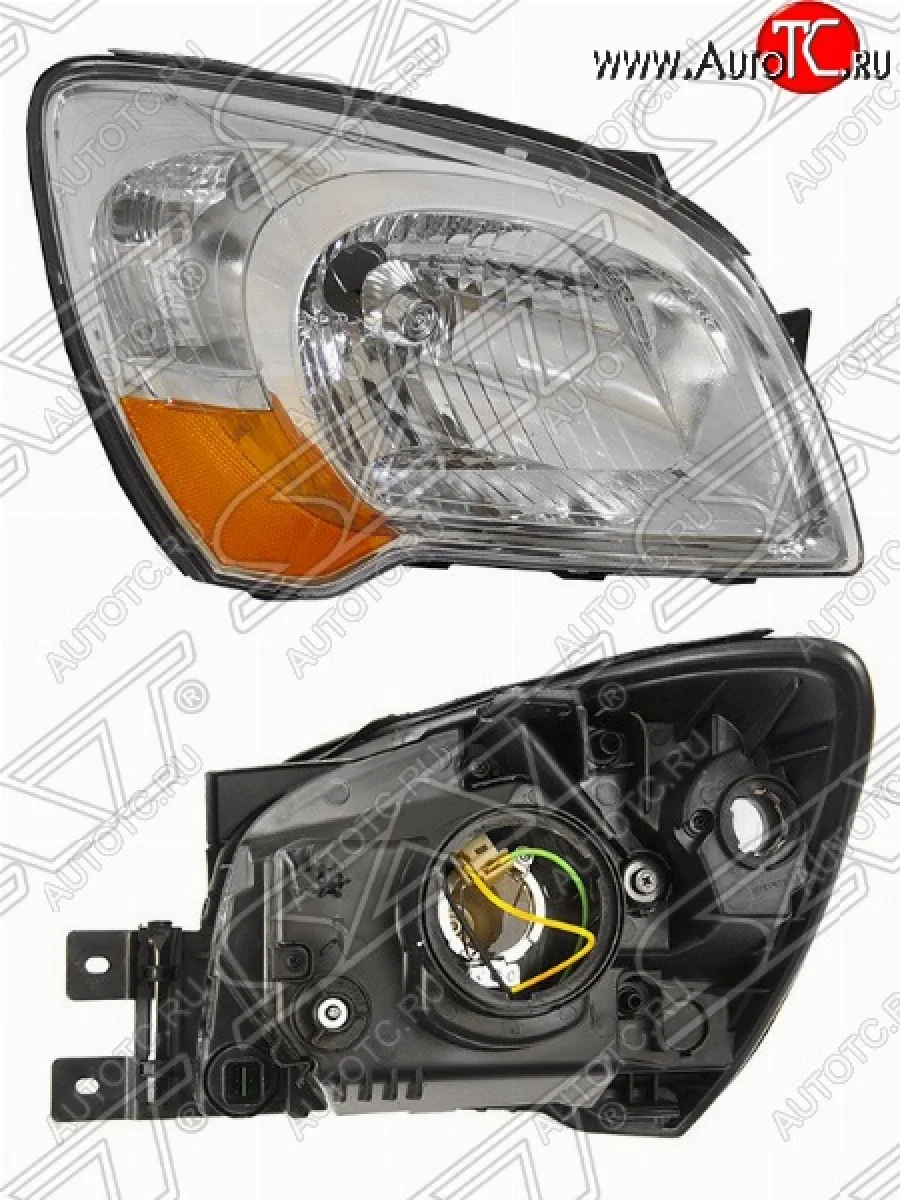 Правая передняя фара SAT KIA Sportage 2 JE,KM (2004-2008) дорестайлинг с доставкой в г. Кемерово
