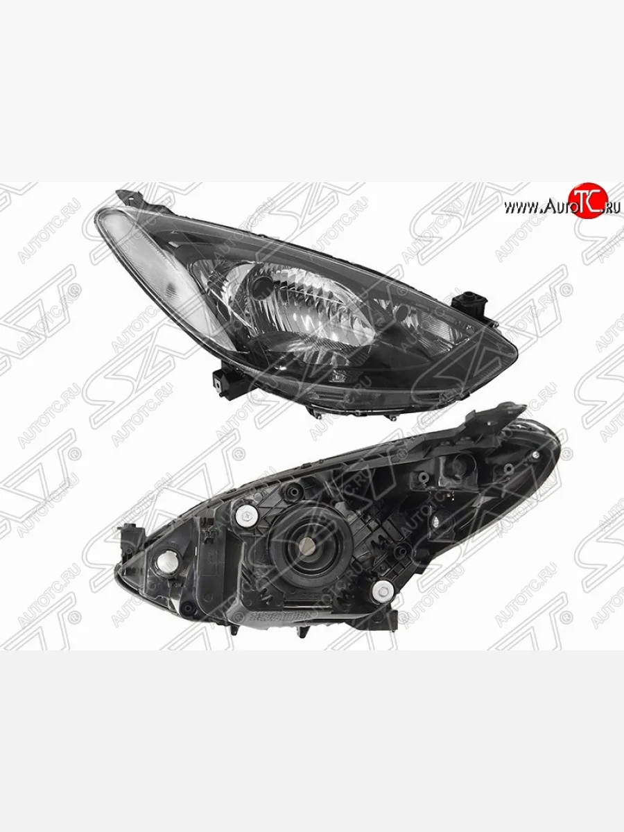 Правая передняя фара SAT (Евросве) Mazda Demio 3 DE дорестайлинг (2007-2011)  в Воронеже Воронежской области