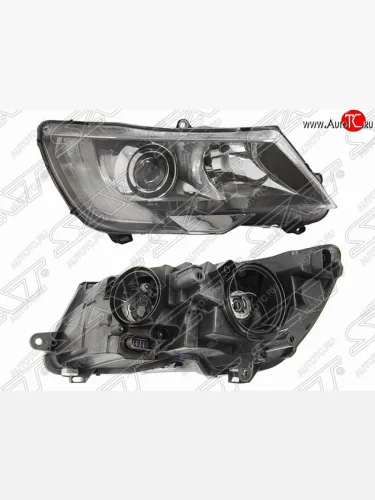 Правая фара передняя SAT Skoda Superb B6 (3T5) универсал рестайлинг (2013-2015)