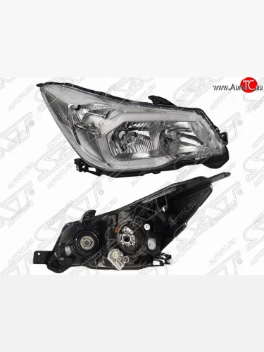Правая фара передняя SAT (ксенон) Subaru Forester SJ дорестайлинг (2012-2016)