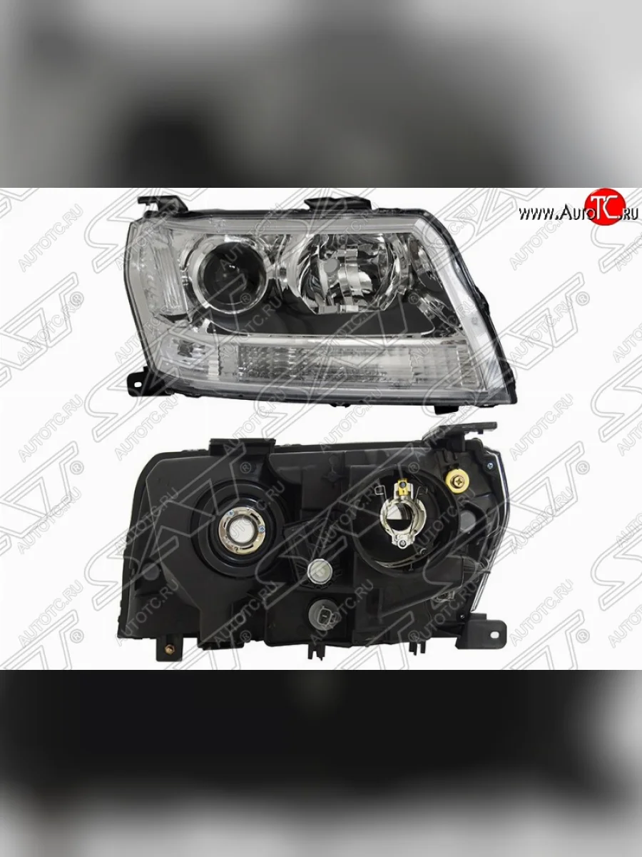 Правая фара передняя SAT (ксенон, с электрокорректором) Suzuki Escudo 3 дорестайлинг (2006-2008)  в Перми Пермском крае