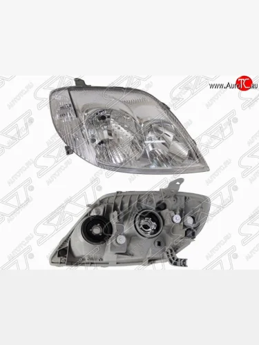Правая фара передняя SAT Toyota Corolla E120 седан дорестайлинг (2000-2004)