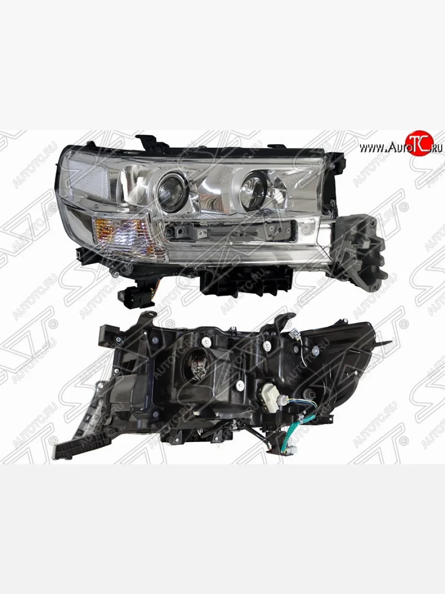 Правая фара передняя SAT (AFS) Toyota Land Cruiser 200 2-ой рестайлинг (2015-2021)  в Керчи Республика Крым