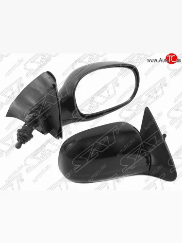Правое боковое зеркало заднего вида SAT (механическое) Daewoo Nexia дорестайлинг (1995-2008)