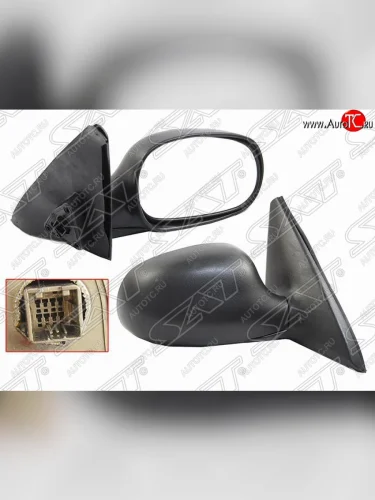 Правое боковое зеркало заднего вида SAT (электрическое) Daewoo Lanos T150 рестайлинг, седан (2000-2009)