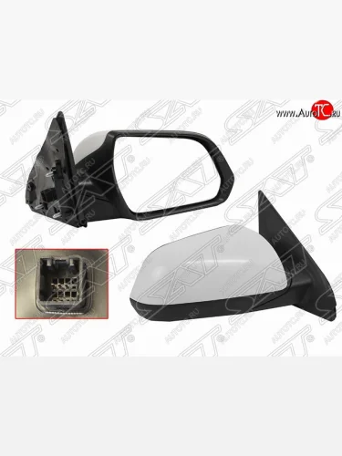 Правое боковое зеркало заднего вида SAT (3 контакта) Hyundai Creta GS рестайлинг (2019-2021)