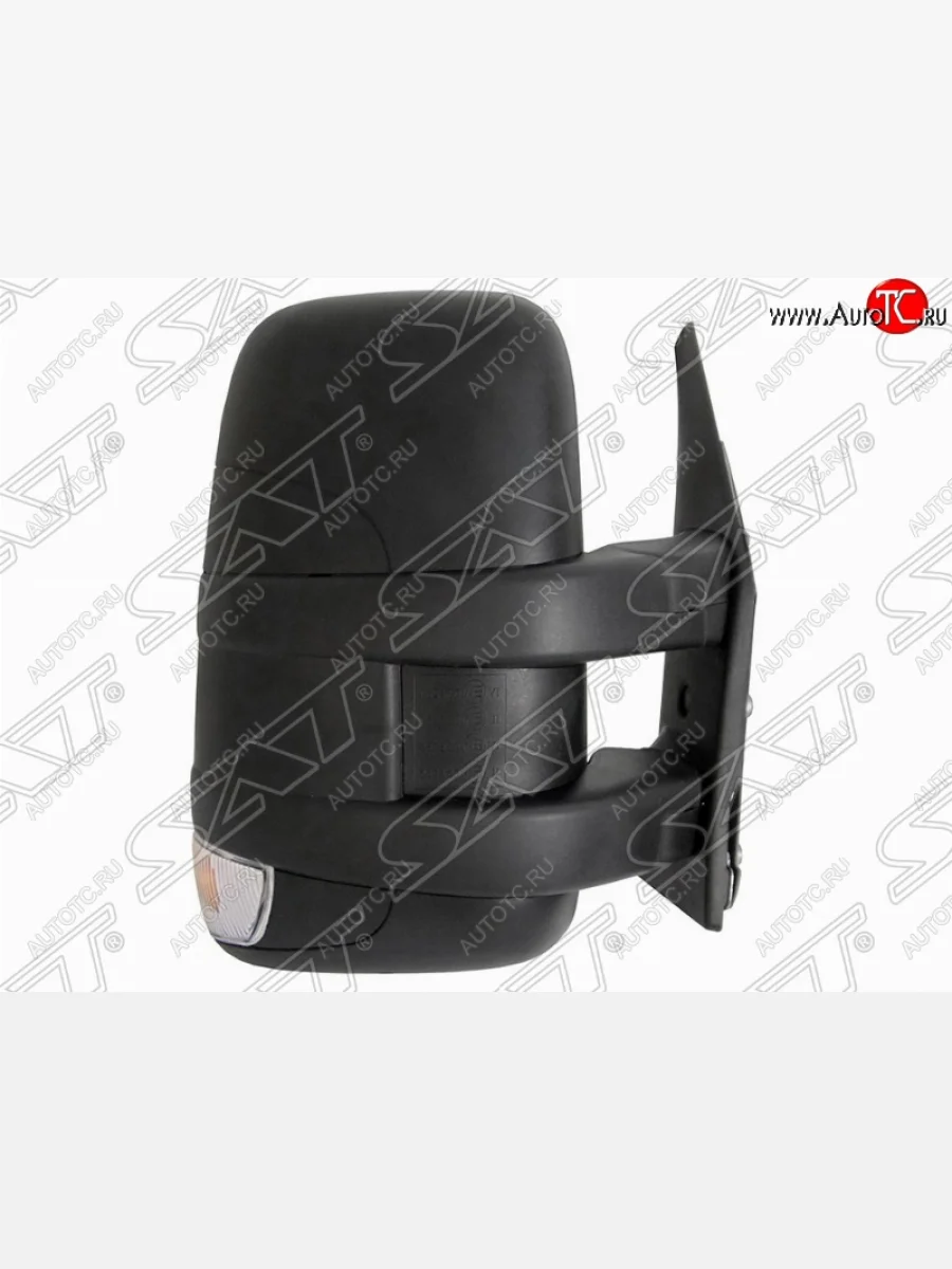 Правое боковое зеркало заднего вида SAT (обогрев, поворот, 9 контактов, 2 фишки) Iveco Daily (2006-2011) (Неокрашенное)  в Перми Пермском крае