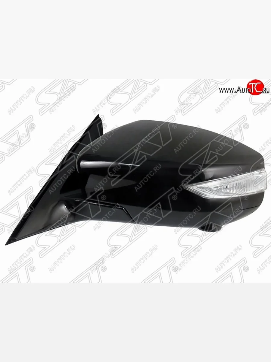 Правое боковое зеркало заднего вида SAT (складное, поворот, обогрев, камера, память, 16 контактов) Nissan Teana 3 L33 дорестайлинг (2014-2020) (Неокрашенное)  в Самаре Самарской области