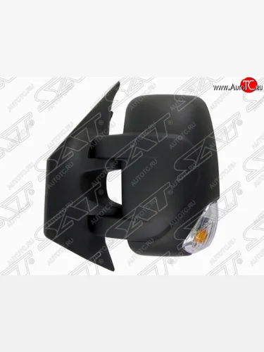 Правое боковое зеркало заднего вида SAT (обогрев, поворот, датчик температуры, 9 контактов) Renault Master FV,JV фургон дорестайлинг (2010-2015)