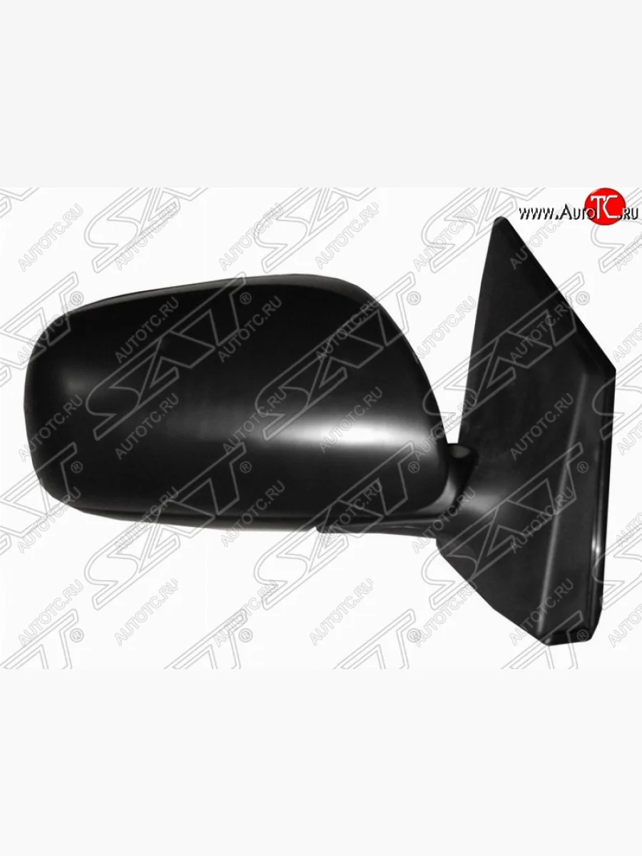 Правое боковое зеркало заднего вида SAT (регулировка, обогрев, 5 контактов) Toyota Corolla E150 седан дорестайлинг (2006-2010) (Неокрашенное)  в Самаре Самарской области