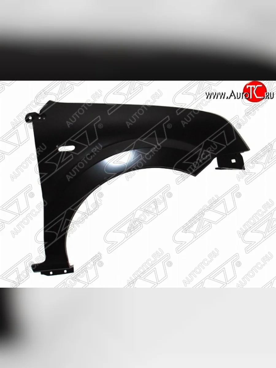 Правое крыло переднее SAT (пр-во Тайвань) Ford Fusion 1 хэтчбэк дорестайлинг (2002-2005) (Неокрашенное)  с доставкой в г. Керчь