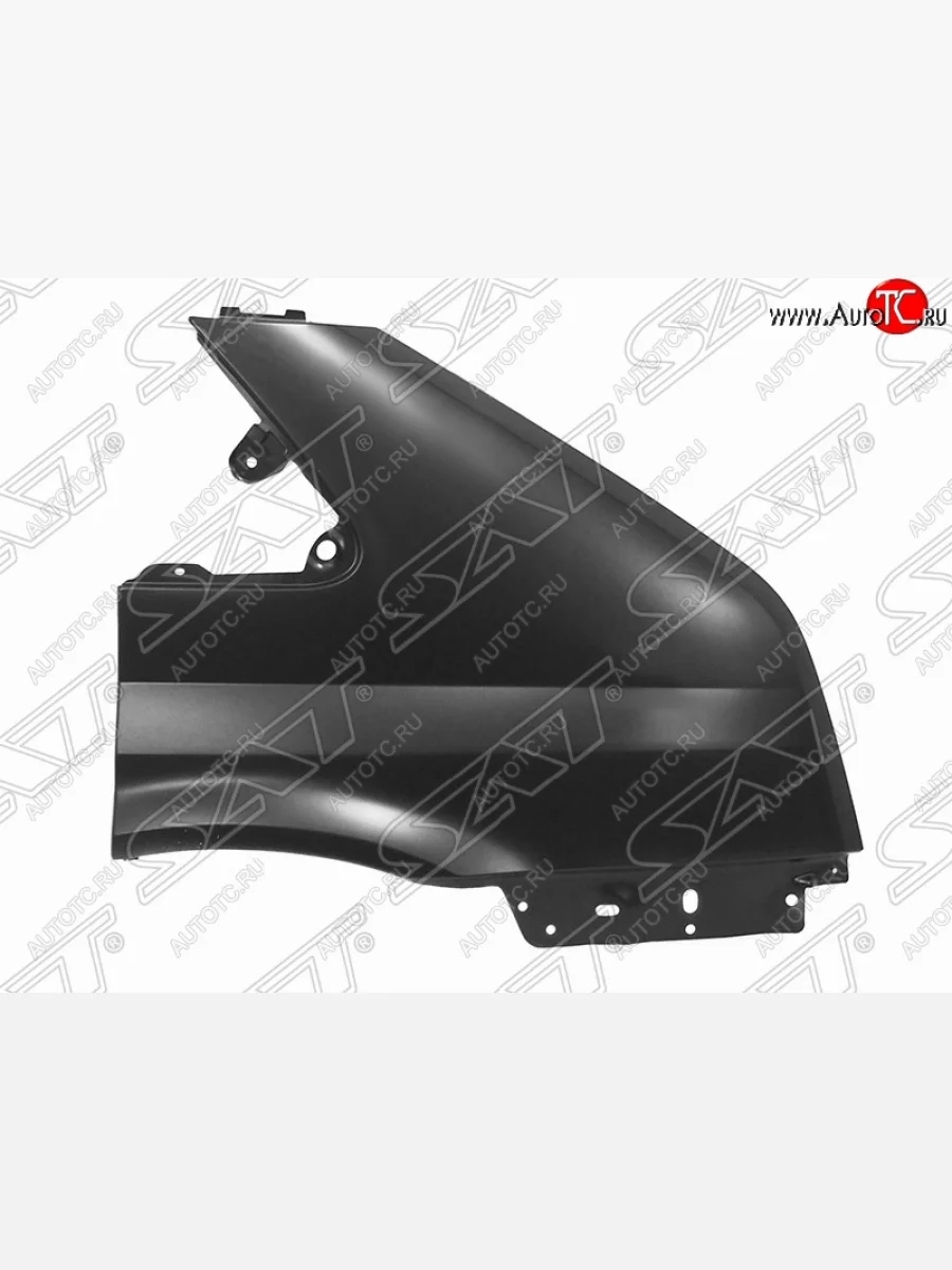 Правое крыло переднее SAT (без отверстия под повторитель поворота, Тайвань)  Ford Transit (2006-2014) (Неокрашенное)  в Керчи Республика Крым