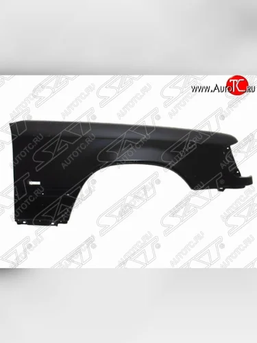 Правое крыло переднее SAT (с отв. под повторитель, пр-во Тайвань) Mercedes-Benz E-Class W124 седан дорестайлинг (1984-1993)