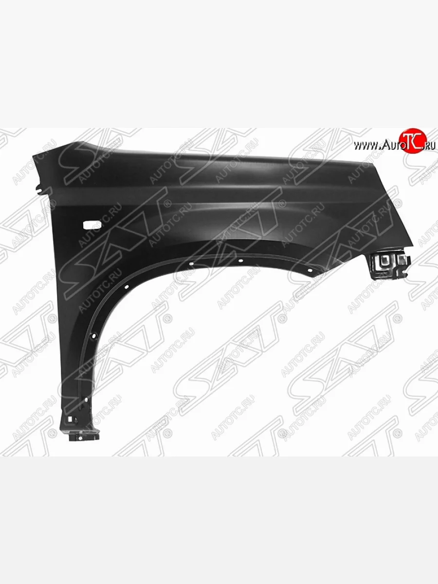 Правое крыло переднее SAT Nissan X-trail 2 T31 (2007-2011) дорестайлинг (Неокрашенное) с доставкой в г. Кемерово