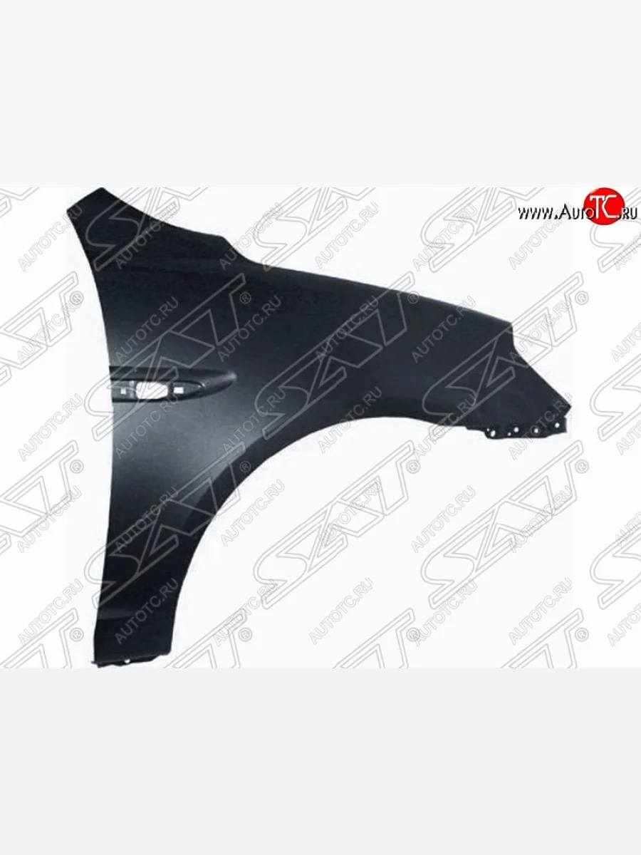 Правое крыло переднее SAT (пр-во Тайвань) Hyundai Accent 3 MC седан (2005-2011) (Неокрашенное)  в Перми Пермском крае