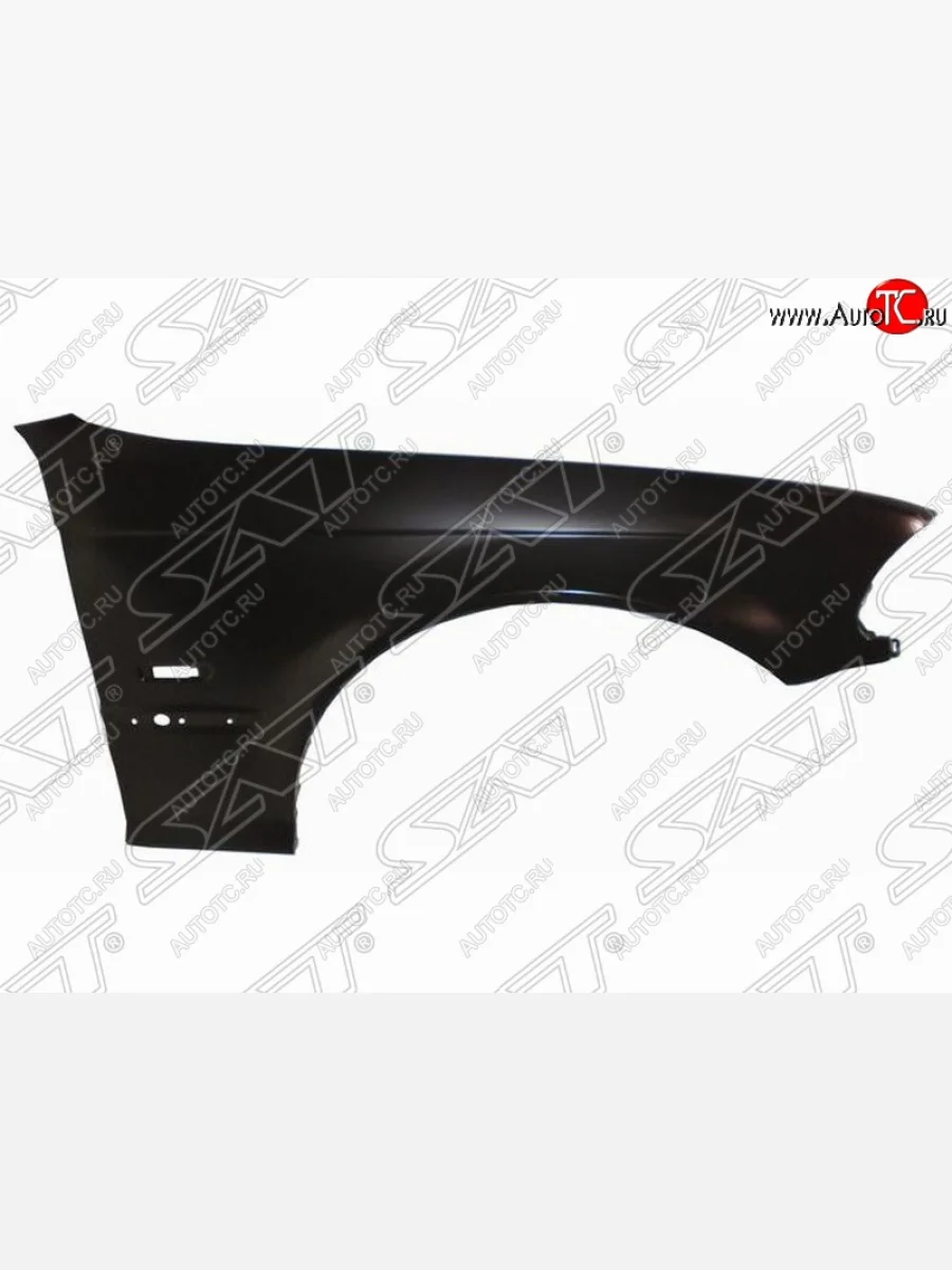 Правое крыло переднее SAT (Тайвань) BMW 3 серия E46 седан дорестайлинг (1998-2001) (Неокрашенное)  в Воронеже Воронежской области