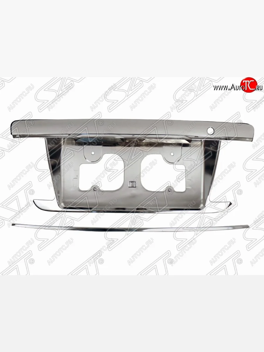 Накладка крышки багажника SAT Toyota Corolla Fielder E120 универсал дорестайлинг (2000-2002) (Хром)  в Перми Пермском крае