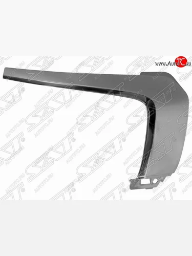 Правый молдинг переднего бампера SAT (хром, верхний) Mitsubishi Outlander GF 2-ой рестайлинг (2015-2018)