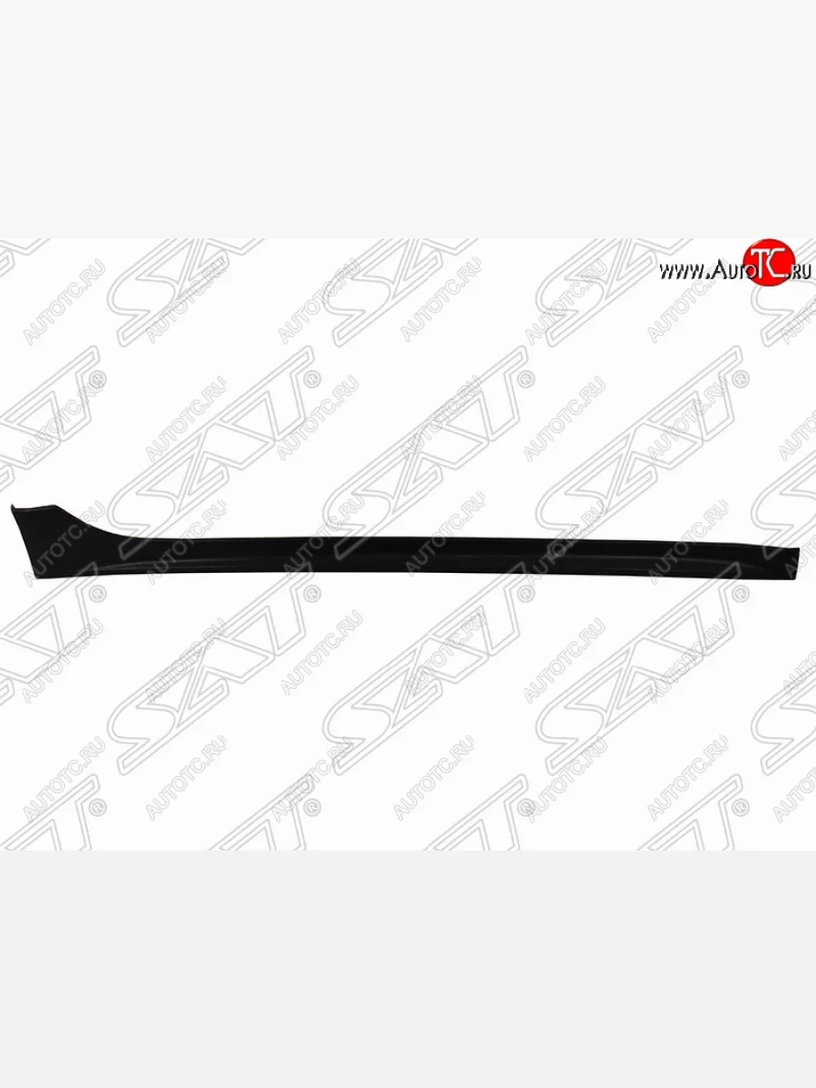 Правая накладка порога SAT Mitsubishi Lancer 10 CY седан рестайлинг (2011-2017) (Неокрашенная)  в Перми Пермском крае