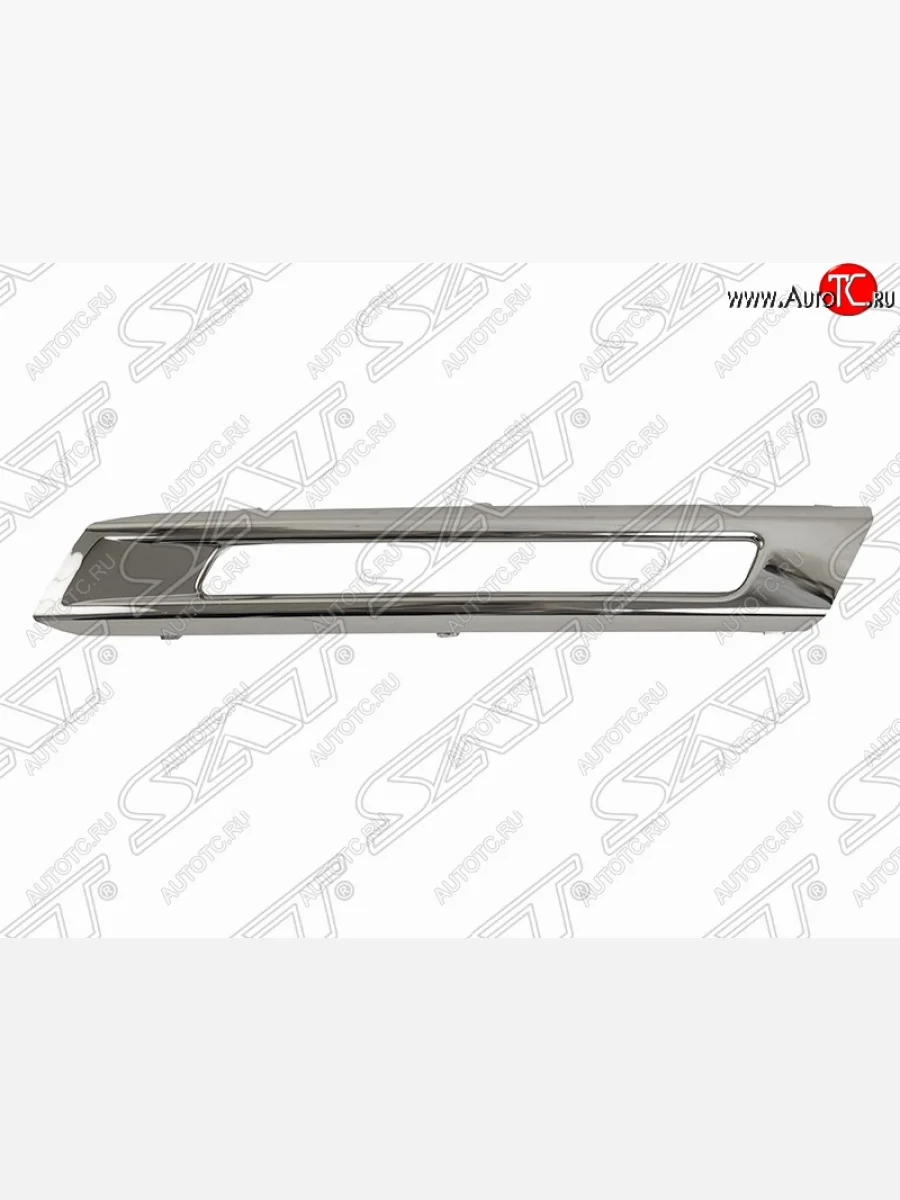 Правая рамка ДХО SAT (хром) Mercedes-Benz ML class W166 (2011-2015) с доставкой в г. Кемерово