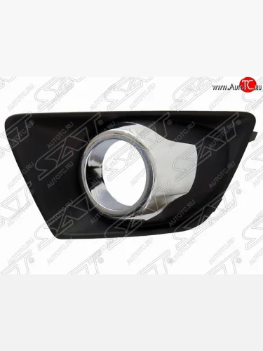 Правая оправа противотуманной фары SAT (хром ободок) Ford EcoSport дорестайлинг (2013-2019)