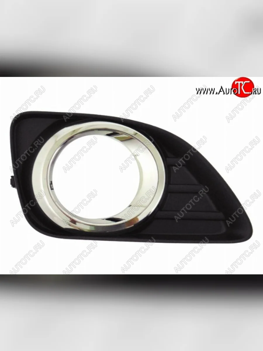 Правая вставка в бампер под ПТФ SAT Toyota Camry XV40 рестайлинг (2009-2011)  с доставкой в г. Керчь