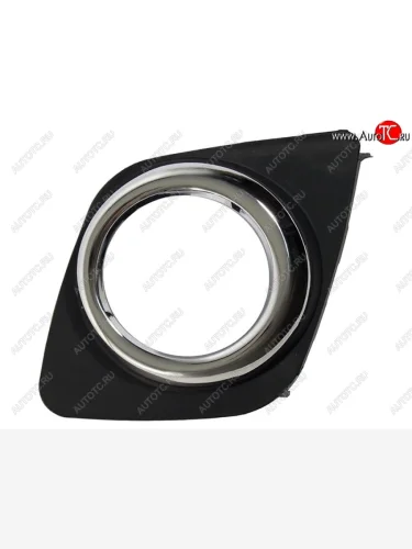 Левая вставка в бампер под ПТФ SAT Toyota RAV4  XA30 (2008-2010) 5 дв. 1-ый рестайлинг