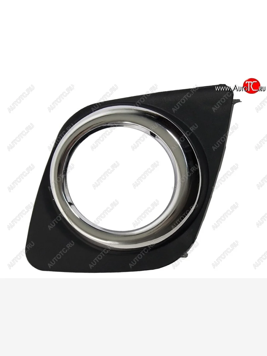 Левая вставка в бампер под ПТФ SAT Toyota RAV4 XA30 5 дв. 1-ый рестайлинг (2008-2010)  в Самаре Самарской области