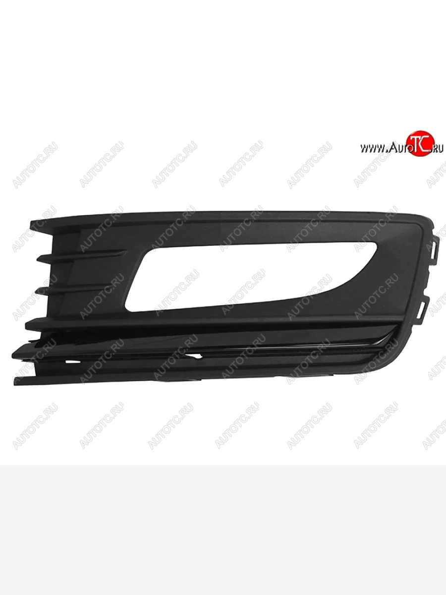 Левая вставка в бампер под ПТФ SAT  Volkswagen Polo (2015-2020) Mk5 6R,6C,61  в Самаре Самарской области