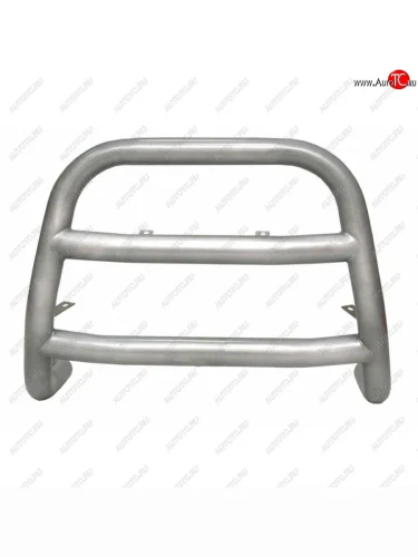 Защита переднего бампера из трубы d63.5 ТехноСфера (Техно Сфера) Chevrolet Niva  2123 (2002-2008), Лада ВАЗ 2123 (Нива Шевроле) (2002-2008)