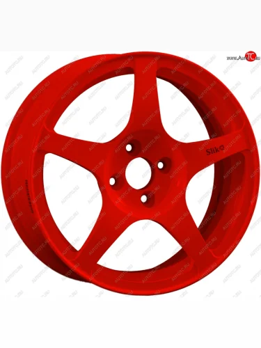 Кованый диск Slik classik R16x6.5 Candy RED красный 6.5x16 (Цвет: Candy RED красный 6.5x16) 