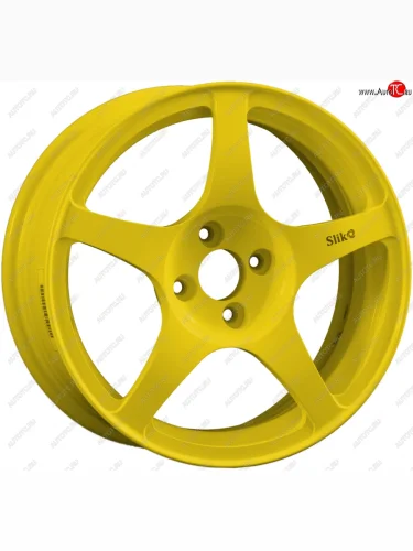 Кованый диск Slik classik R16x6.5 Candy YELLOW ярко-желтый 6.5x16 (Цвет: Candy YELLOW ярко-желтый 6.5x16) 