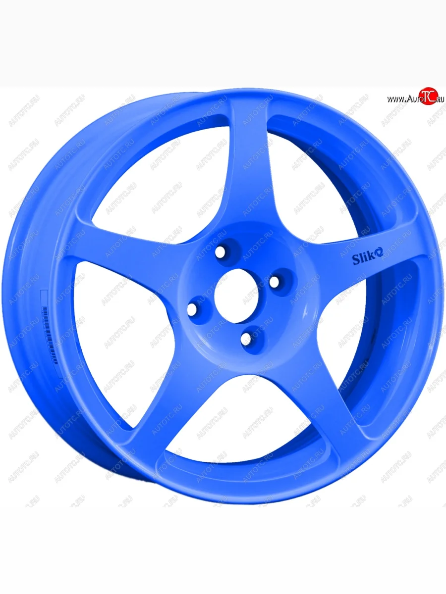 Кованый диск Slik classik R16x6.5 Синий (BLUE) 6.5x16   (Цвет: BLUE)  в Самаре Самарской области