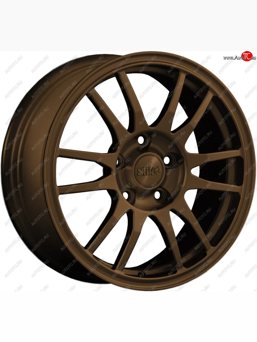Кованый диск Slik classik R16x6.5 Коньячная бронза. Глянец (BRZCGN) 6.5x16 Chery M12 (2008-2025) 5x108.0xDIA65.1xET43.0 (Цвет: BRZCGN)