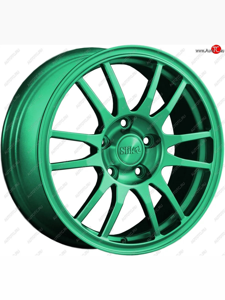 Кованый диск Slik classik R16x6.5 Candy Green изумрудно-зеленый 6.5x16   (Цвет: Candy Green изумрудно-зеленый 6.5x16)  в Самаре Самарской области