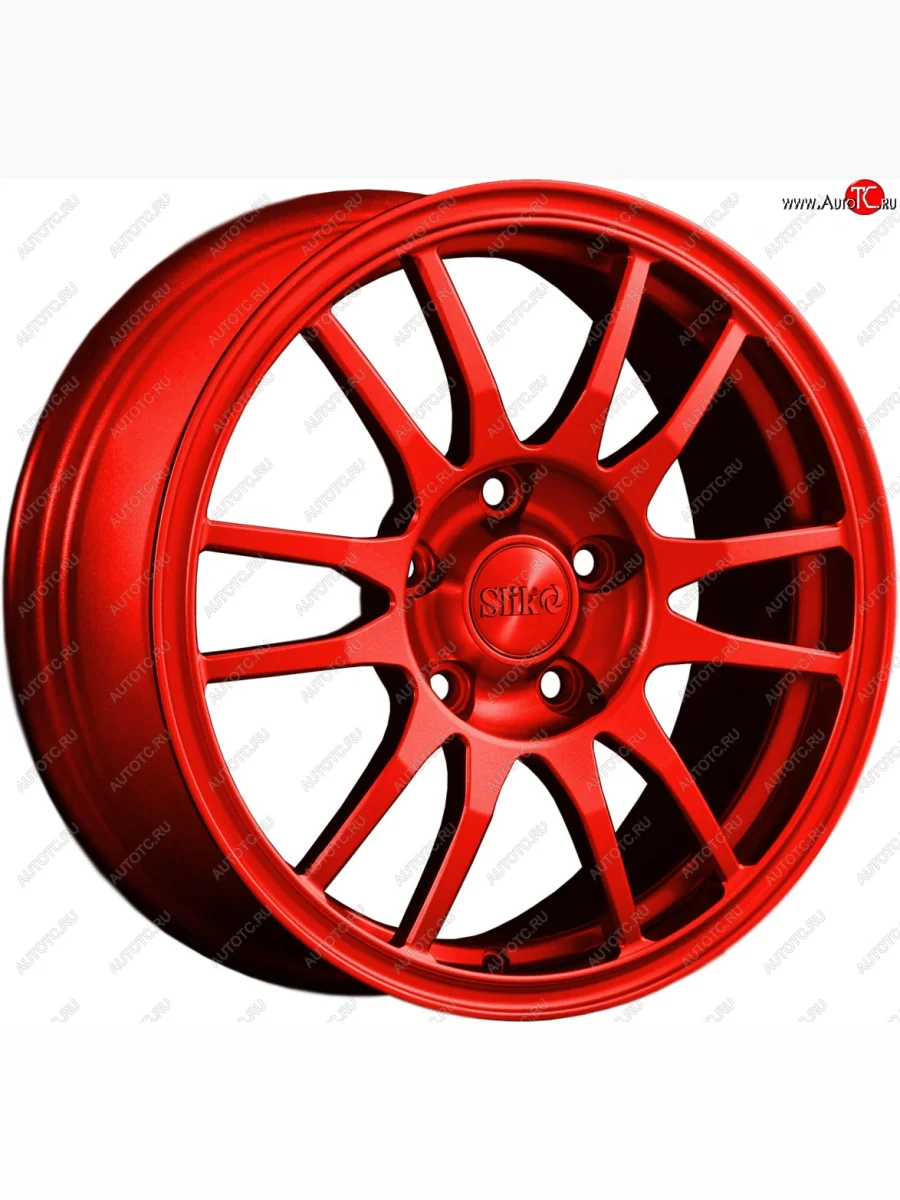 Кованый диск Slik classik R16x6.5 Candy RED красный 6.5x16   (Цвет: Candy RED красный 6.5x16)  в Самаре Самарской области