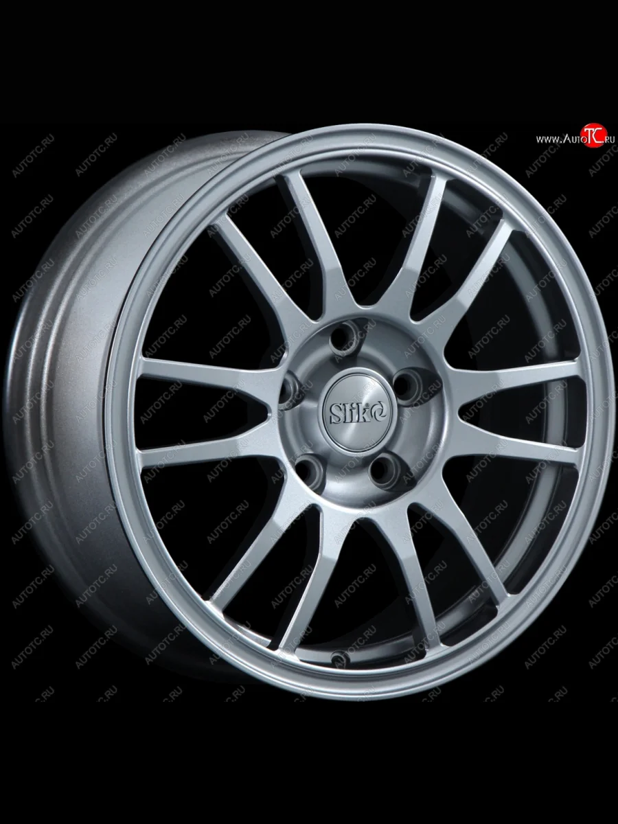 Кованый диск Slik classik R16x6.5 Серебристый тёмный (S25) 6.5x16   (Цвет: S25)  в Самаре Самарской области