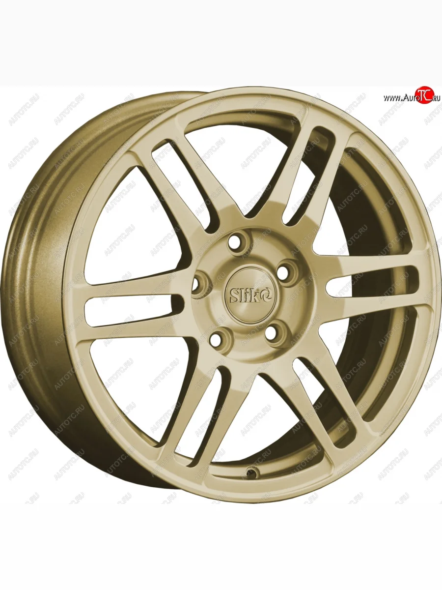 Кованый диск Slik classik R16x6.5 Золотой (G) 6.5x16 Vortex Tingo дорестайлинг (2010-2012) 5x114.3xDIA60.1xET45.0 (Цвет: G)