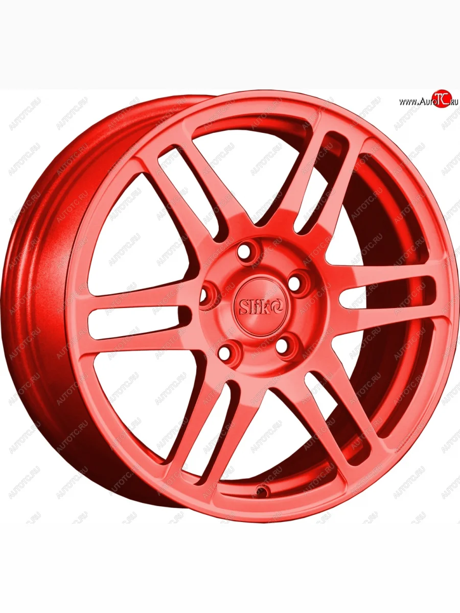 Кованый диск Slik classik R16x6.5 Candy алый 6.5x16   (Цвет: Candy алый 6.5x16)  в Самаре Самарской области