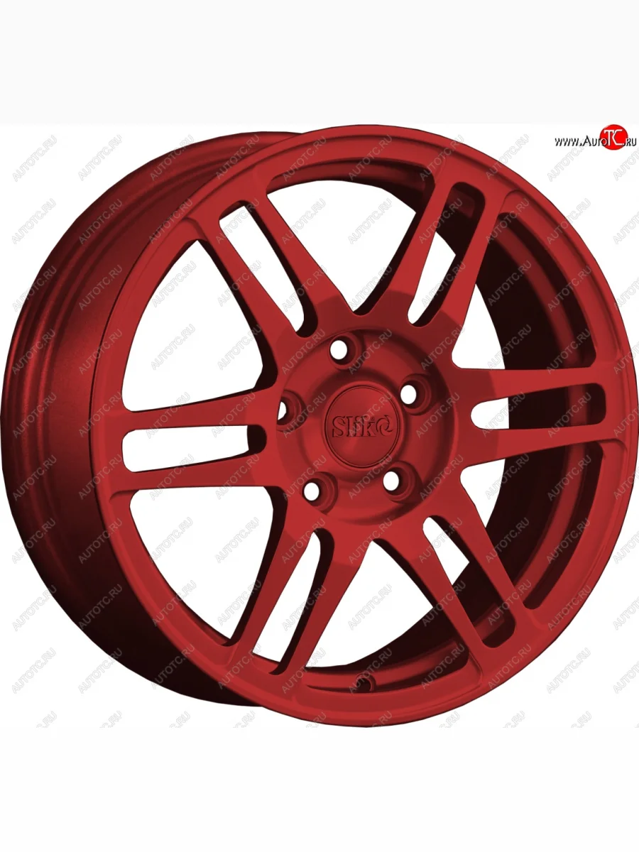 Кованый диск Slik classik R16x6.5 Candy RED красный 6.5x16   (Цвет: Candy RED красный 6.5x16)  в Самаре Самарской области