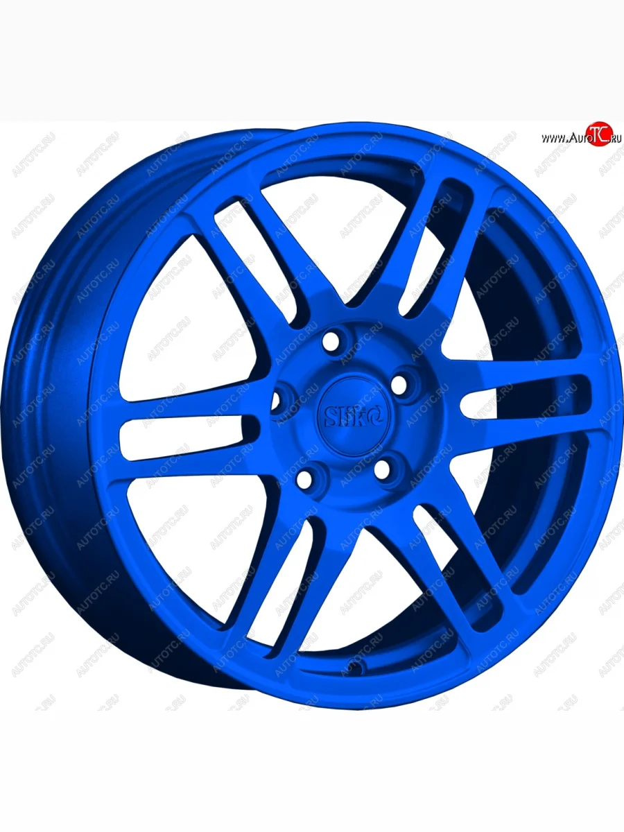 Кованый диск Slik classik R16x6.5 Candy BLUE синий 6.5x16   (Цвет: Candy BLUE синий 6.5x16)  в Самаре Самарской области
