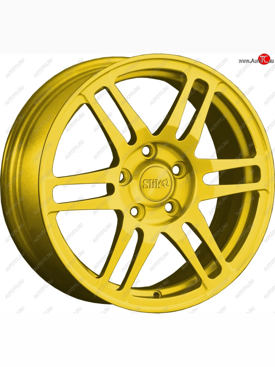 Кованый диск Slik classik R16x6.5 Candy YELLOW ярко-желтый 6.5x16   (Цвет: Candy YELLOW ярко-желтый 6.5x16)  в Самаре Самарской области