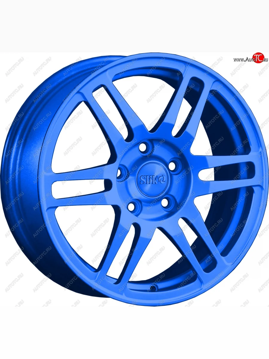 Кованый диск Slik classik R16x6.5 Синий (BLUE) 6.5x16   (Цвет: BLUE)  в Самаре Самарской области