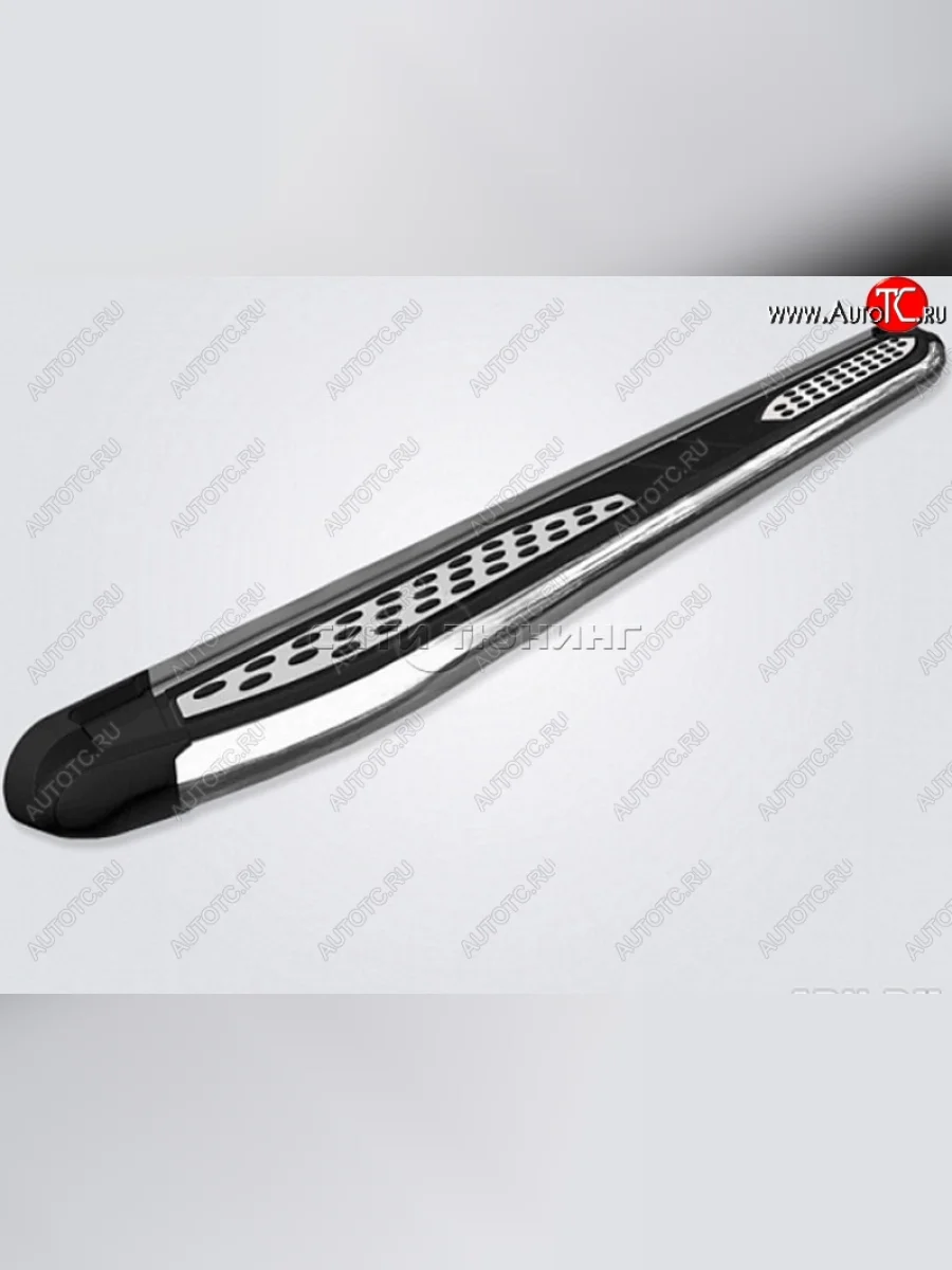 Порожки для ног CAN Otomotiv Toyota RAV4 XA30 5 дв. 1-ый рестайлинг (2008-2010) (Короткая база)  в Самаре Самарской области